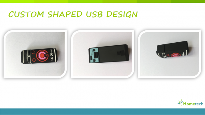 4 GB Özelleştirilmiş USB Flash Sürücü / HOOTERS Bogota in şirket promosyon hediye için Özel Flash Sürücüler
