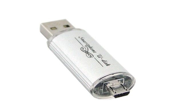 Harici Cep Telefonu USB Flash Sürücü, 32GB Micro SD Kart Okuyucu