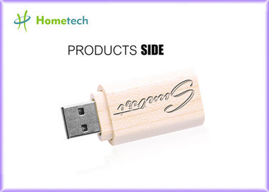 Özelleştirilmiş Logo 4GB 8GB USB Flash Sürücü Pendrive Ahşap USB Sticks