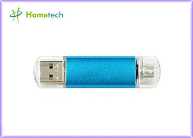 2GB Yüksek Hızlı OTG Cep Telefonu USB Flash Sürücü U Disk Mavi, 10MB / s