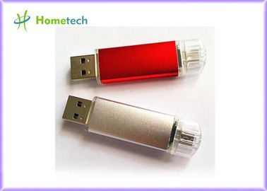 OTG USB Baskılı Logo ile 2.0 Cep Telefonu USB Flash Sürücü Flash Bellek Bar