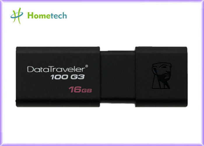 Çok Kapasiteli Kingston USB 3.0 Kalem Sürücüsü / USB Depolama Sürücüsü 10MB / S Yazma Hızı