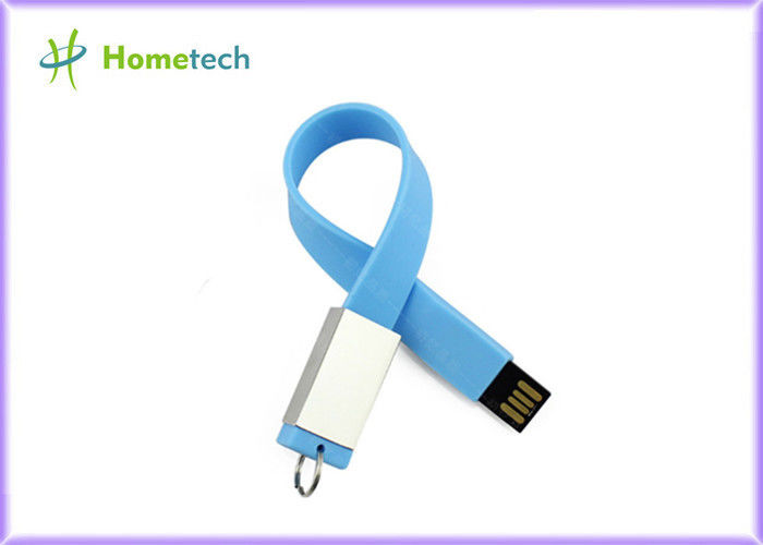 Su geçirmez Silikon Bileklik USB 2.0 Memory Stick, Flaş Kalem Sürücü 4GB 32GB Özel Logo
