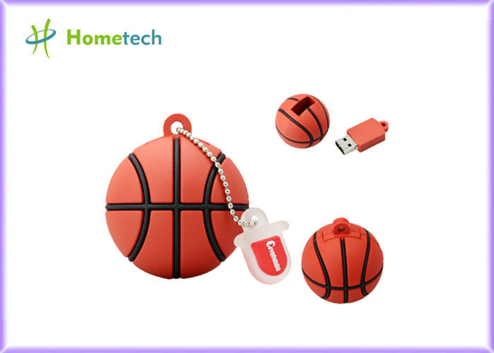 Basketbol Sporu Özelleştirilmiş USB Flash Sürücü Bellek Çubuğu 4GB 8GB 16GB 32GB