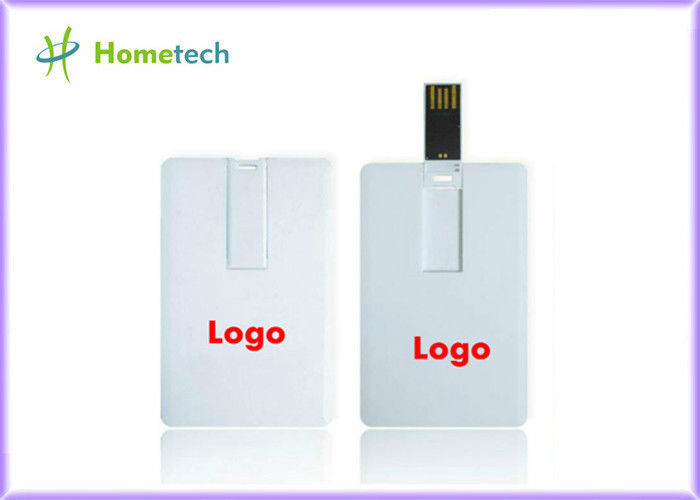 Beyaz Kredi Kartı USB Depolama Cihazı Okul için iş ve tatil hediyesi / Öğrenci