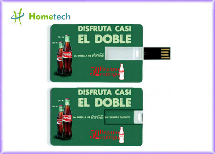 Promosyon Kredi Kartı USB Depolama Cihazı Ultra İnce Kredi Kartı Şekilli Özel Logo