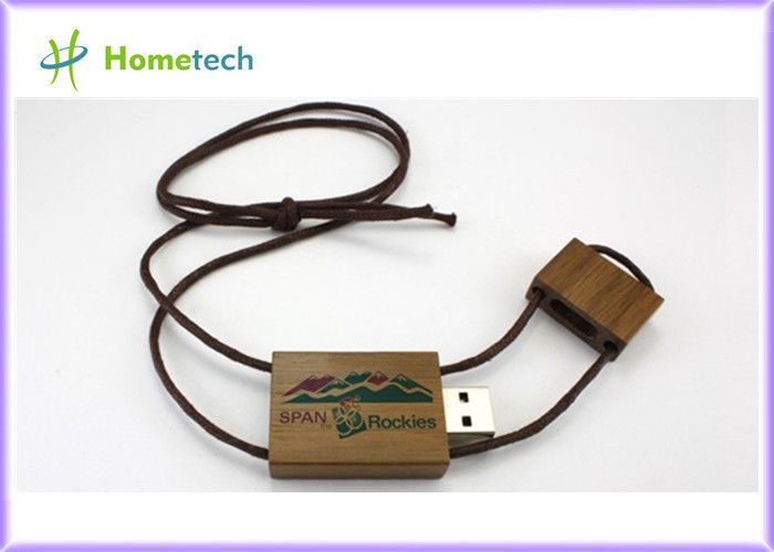 Kendi Logo Tanıtım Yeşil hotsale Ahşap USB Flash Sürücü