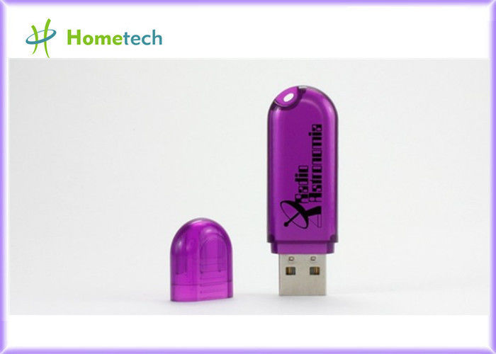 Oval Promosyon Hediye Plastik USB Flash Sürücü 512 MB