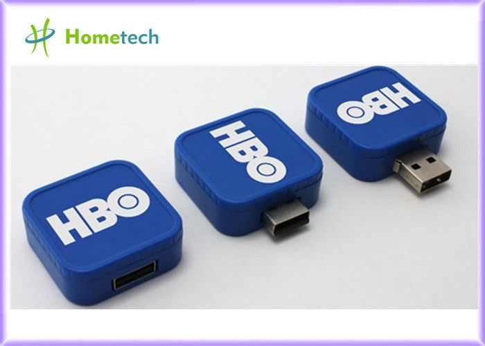 Yeni Kare Döner USB Flash Sürücü 1 GB 2 GB 4 GB 8 GB 16 GB 32 GB Özel Logo mini Kare Şekli plastik USB çubukları