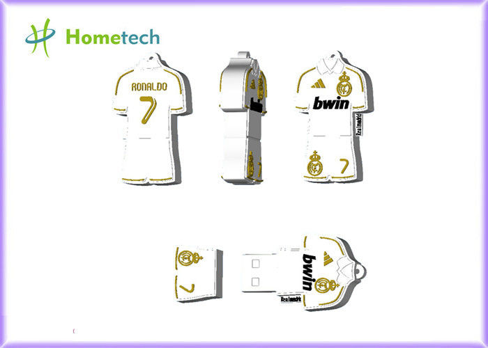 Özelleştirilmiş USB 2.0 Futbol Giyim Real Madrid Bwin USB flash sürücü USB Flash Bellek Disk Sürücüsü