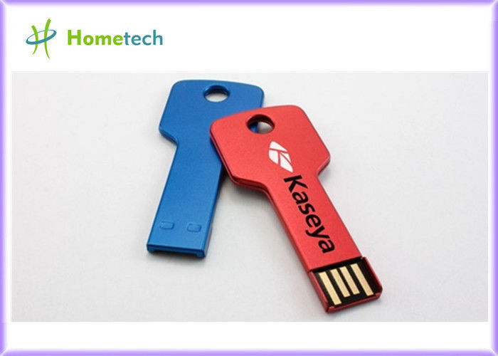 Özel Logo Baskı 1GB, 2GB, 4GB Metal Anahtar Shape USB