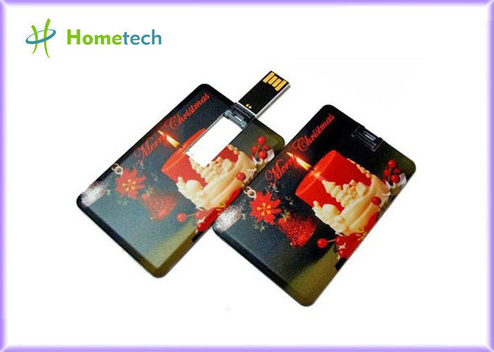 / 2GB Kredi Kartı USB Depolama Aygıtı Yüksek Kapasiteli Özelleştirilmiş Logo 4gb
