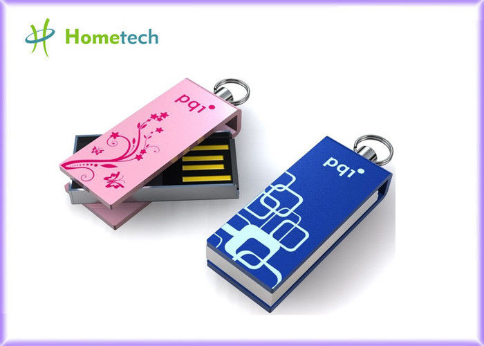 Mini Pembe Büküm USB stickler, Logo Lazer Oyma Hediyeler USB stickler