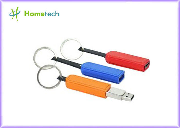Anahtarlık Büyük Pembe Deri USB Flash Disk 8GB 16GB USB Bellek