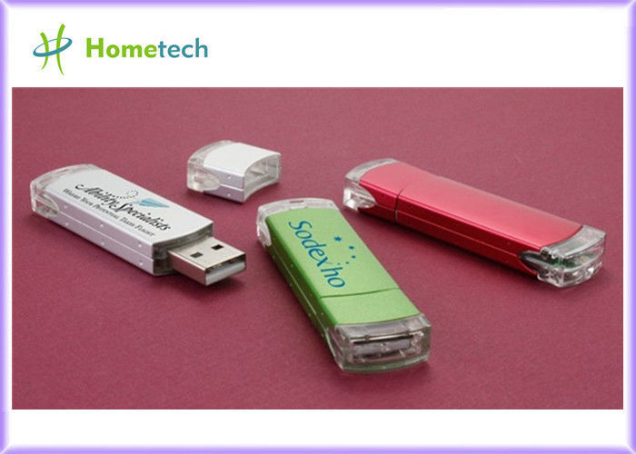 Kırmızı Plastik USB Flash Disk Sürücüler, 2.0 USB Flash 1GB 2GB 4GB 8GB ile Sürücüler