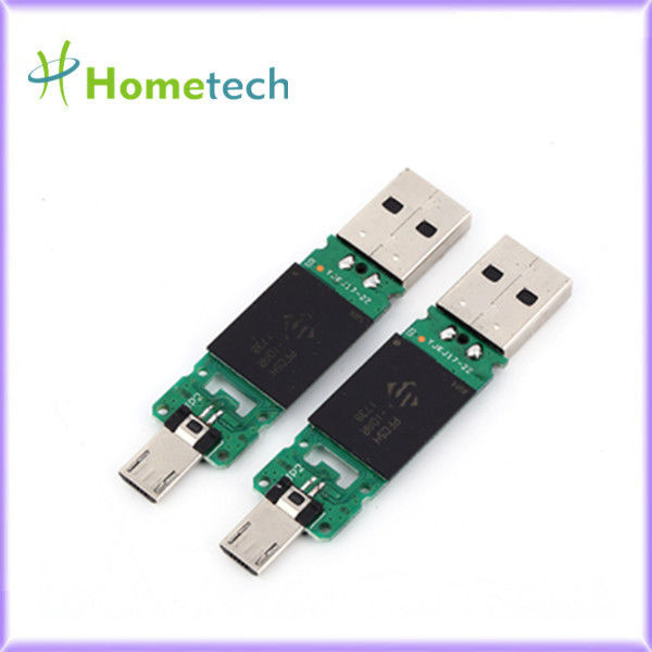 OTG Cips Cep Telefonu USB Flash Sürücü Metal / Plastik Konut Olmadan