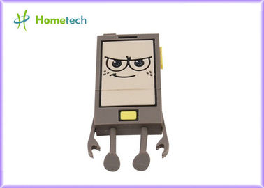 Cute Robot orijinal karikatür USB birden parlamak götürmek / Memory Stick flaş sürücü