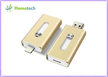 satın al PC için Alüminyum Alaşım Kompakt 8GB USB Disk Sürücüsü iflash Cep Telefonu OTG Çevrimiçi üretim