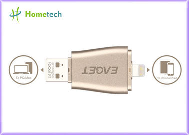 satın al Iphone 1 Alüminyum Taşınabilir Android OTG USB Flash Sürücü 128GB 3 Çevrimiçi üretim