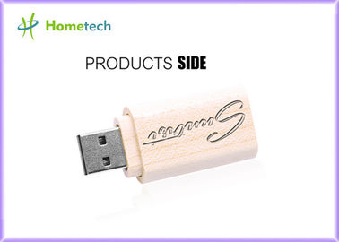 satın al Özelleştirilmiş Logo 4GB 8GB USB Flash Sürücü Pendrive Ahşap USB Sticks Çevrimiçi üretim