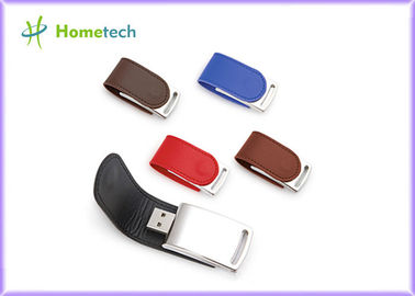 satın al Promosyon deri USB Flash Disk Sürücü 4 GB toplu 8 GB 62 mm * 27 * 12 mm Çevrimiçi üretim