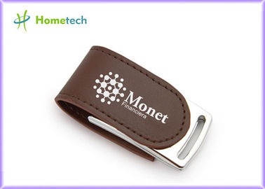 satın al Deri Usb Disk Özel Metal PU 4GB 8GB Pendrive 64MB için 32GB Çevrimiçi üretim