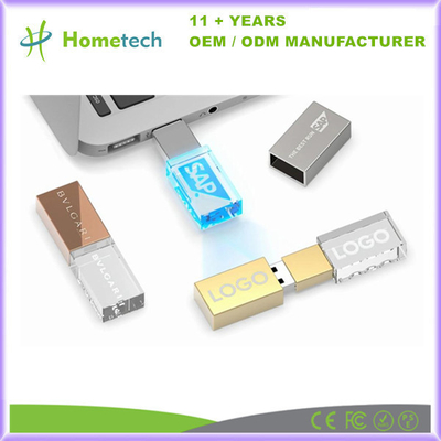 satın al Özel 4GB 8GB 16GB Kristal USB Çubuk Grave Logo Kristal Pendrive Çevrimiçi üretim