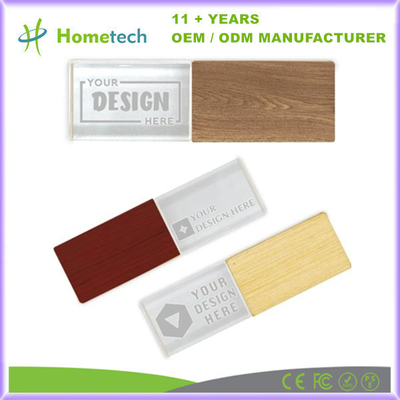 satın al Düğün ve Fotoğraf için Ahşap Renkli Şık Kristal USB Flash sürücüsü Çevrimiçi üretim