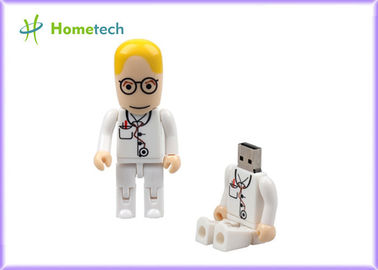 satın al Beyaz Karakter USB Doktor Pendrive karikatür U Disk Sürücüler, 16 gb Hemşire memory stick 8 gb sevimli Çevrimiçi üretim