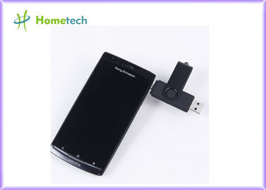satın al Promosyon Hediye siyah 2 in 1 usb flash sürücü 4 gb 8 gb 16 gb 32 gb cep telefonu usb flash sürücü 64 GB Çevrimiçi üretim