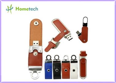 satın al Pendrive 64 GB 128 GB Deri USB Flash Disk 32 GB Yüksek Hızlı Flash Memory Stick Çevrimiçi üretim