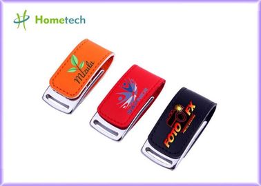 satın al Müşteri Logosu Deri USB Memory Stick Flash Sürücü Pendrive 16GB 32GB 64GB Çevrimiçi üretim