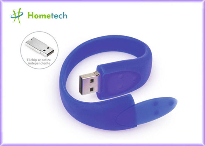 Promosyon Hediye için Toplu 1GB Silikon Bileklik USB Flash Sürücü Wirstband USB Flash Bellek