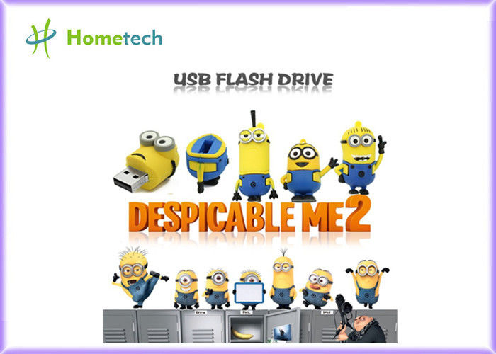 Despicable Me 2 Özelleştirilmiş USB Flash Sürücü Yüksek Okuma / Yazma Hızı HT-93