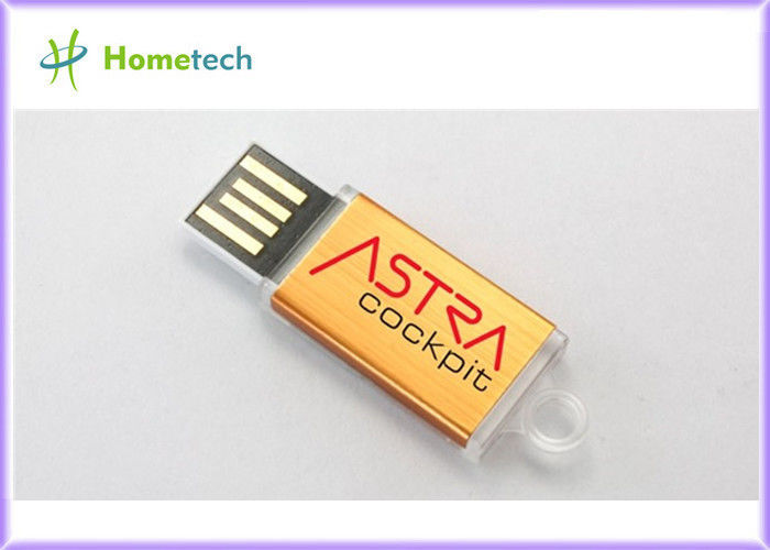 Ofis Kırtasiye Dikdörtgen Plastik USB Flash Sürücü 4GB 8GB, USB 2.0
