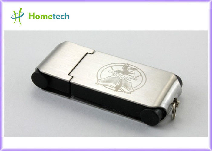 Metal Thumb sürücüler - Anahtarlık Tedarikçiler ile Çin Gümüş Metal başparmak USB Kalem