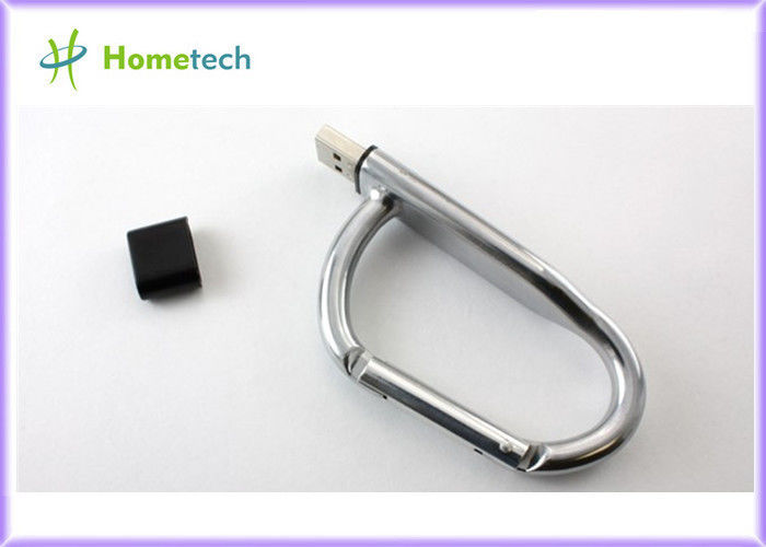 4GB Tam Kapasite Sıcak Öğe Gümüş Metal USB Thumb Sürücüler