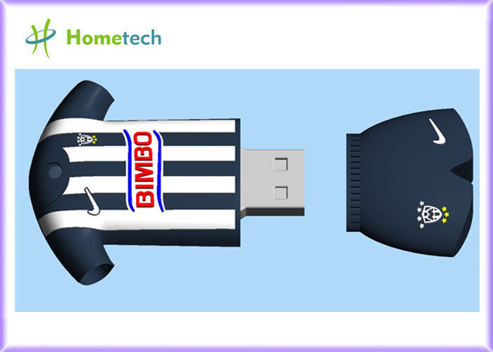 Pantone Özelleştirilmiş Rayados Polo gömlek USB Flash Sürücü Yüksek Hızlı 2.0 arayüzü Okuma Hızı