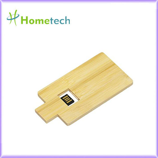 8-16MB / S 32GB Bambu Ahşap Kart USB Flash Sürücü