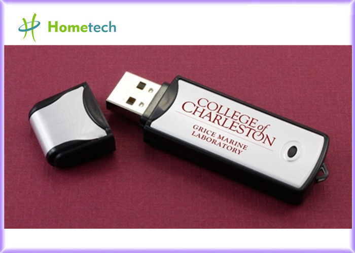 512MB Promosyon Klasik Dikdörtgen USB Flash Sürücü / Plastik USB sürücü