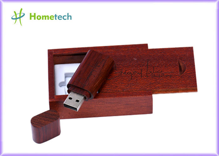 Fotoğrafçı İçin Çevre Dostu Ahşap Kişiselleştirilmiş USB Çubukları 8GB USB 3.0