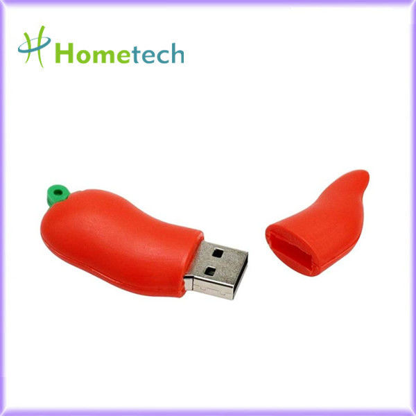 Biber Biber Promosyon Hediye için PVC 32GB USB Kalem Sürücü Şekilli