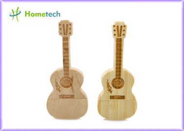 Gitar Usb Drive Maple Ahşap USB Flash Sürücü 8GB 16G 32G Memory Stick