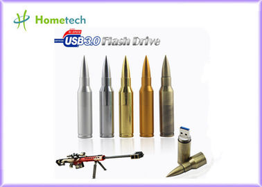 8GB 16GB 32gb 64gb 3.0 USB Flash Sürücü Depolama Disk Metal Bullet Pendrive 128GB