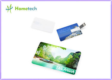 Benzersiz Tam Renkli Baskı Usb Plastik Kart 4GB 8GB 1 Yıl Garanti