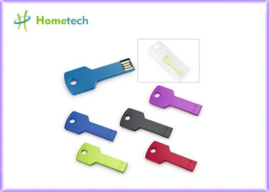 4GB 8GB Anahtar USB Memory Stick Lazer Logo Metal Opsiyonel Kapasite