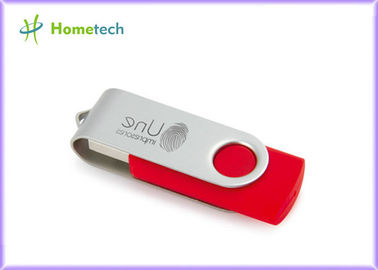 Kırmızı Twister Döner Usb Flash Disk Mini USB başparmak götürmek Çubuk Metal