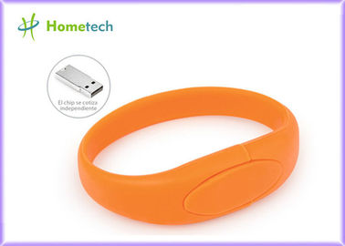 Turuncu Bilezik USB flash sürücü bileklik silikon usb flash bellek bileklik USB flash disk