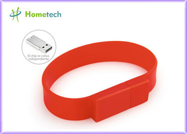 Özel Silikon Bileklik Usb Flash Disk 4GB L 220mm X W 18mm X D 8mm