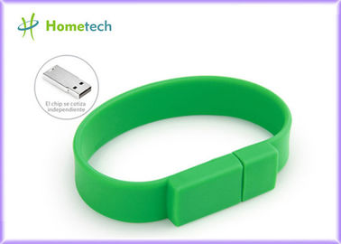 Promosyon Hediyelik Silikon USB Bileklik USB Flash Sürücü 4GB / 8GB